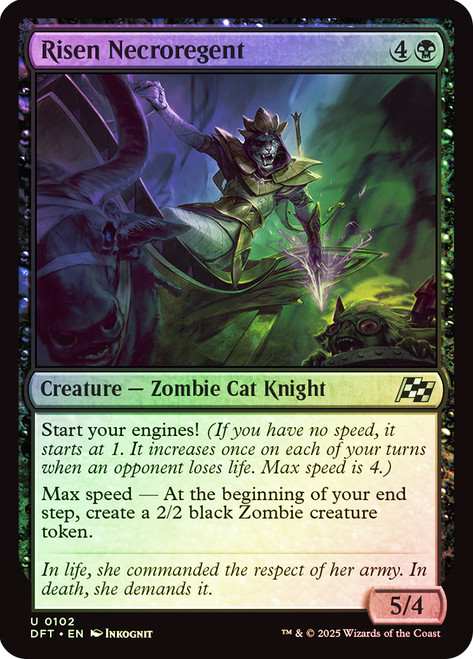 Risen Necroregent\nAetherdrift\nSingle\nMagic The Gathering
