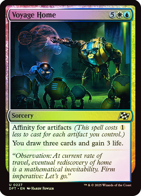 Voyage Home\nAetherdrift\nSingle\nMagic The Gathering