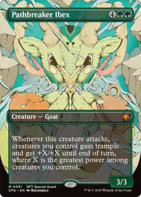 Pathbreaker Ibex (Borderless)\nSpecial Guests\nSingle\nMagic The Gathering