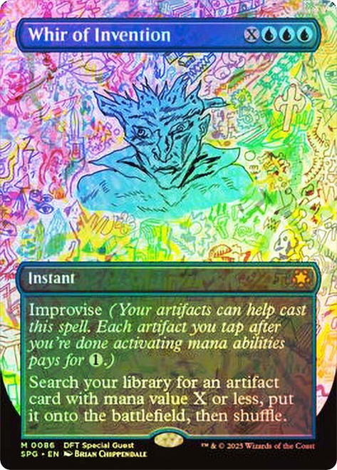 Whir of Invention (Borderless)\nSpecial Guests\nSingle\nMagic The Gathering