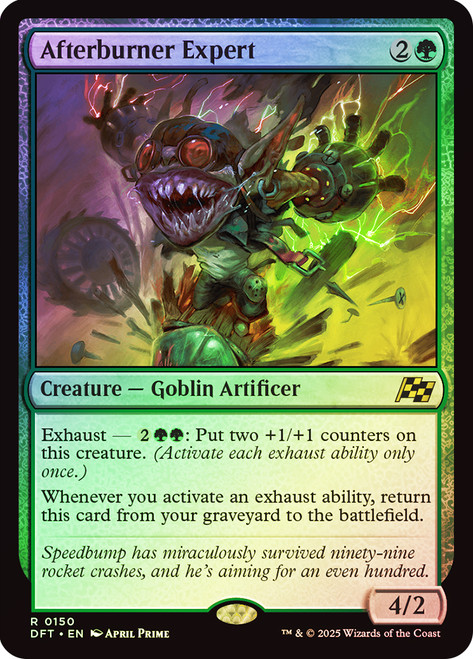 Afterburner Expert\nAetherdrift\nSingle\nMagic The Gathering