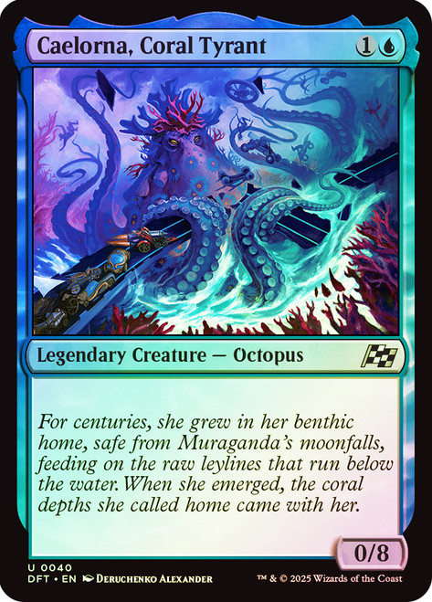 Caelorna, Coral Tyrant\nAetherdrift\nSingle\nMagic The Gathering