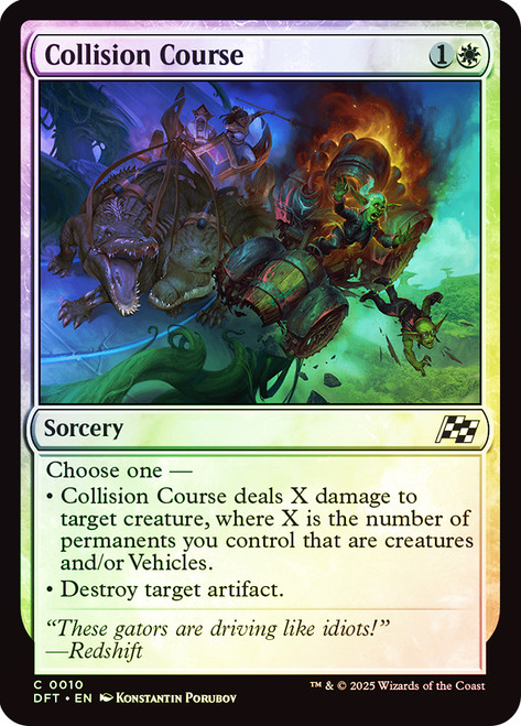 Collision Course\nAetherdrift\nSingle\nMagic The Gathering