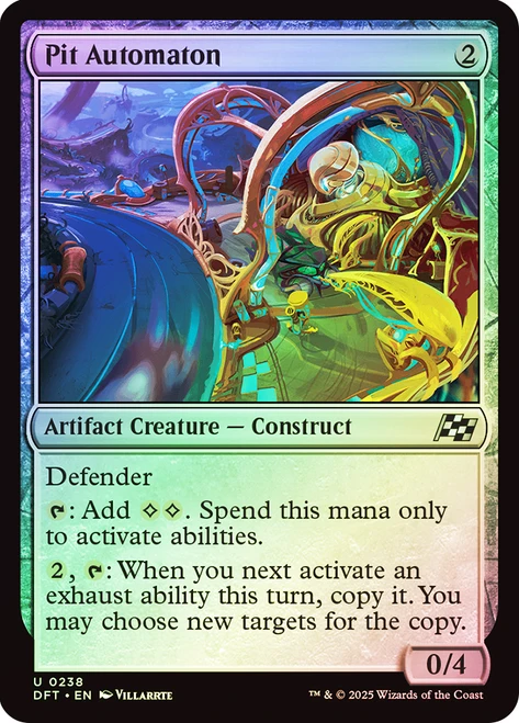 Pit Automaton\nAetherdrift\nSingle\nMagic The Gathering