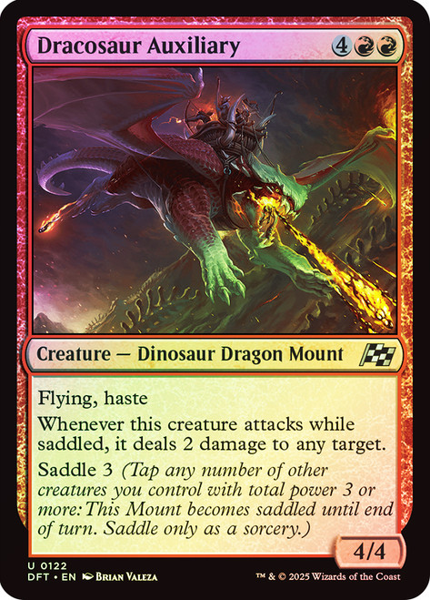 Dracosaur Auxiliary\nAetherdrift\nSingle\nMagic The Gathering