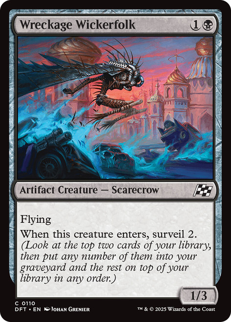 Wreckage Wickerfolk\nAetherdrift\nSingle\nMagic The Gathering