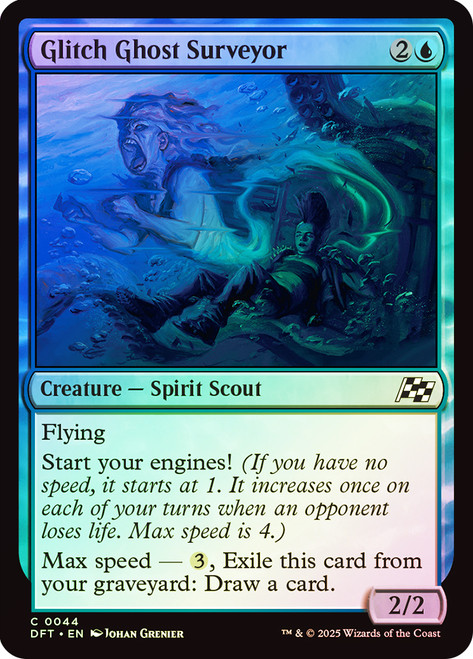 Glitch Ghost Surveyor\nAetherdrift\nSingle\nMagic The Gathering