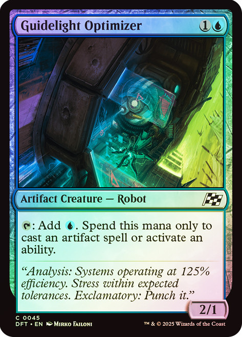 Guidelight Optimizer\nAetherdrift\nSingle\nMagic The Gathering