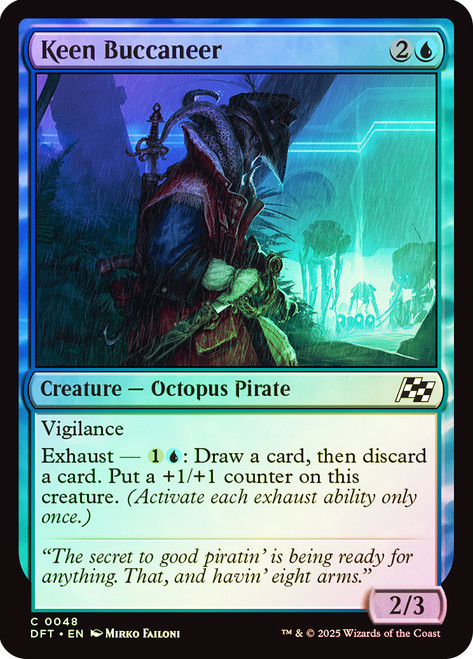Keen Buccaneer\nAetherdrift\nSingle\nMagic The Gathering