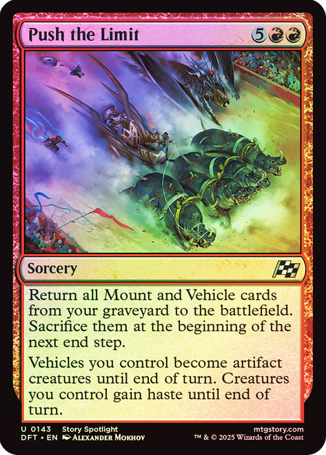 Push the Limit\nAetherdrift\nSingle\nMagic The Gathering