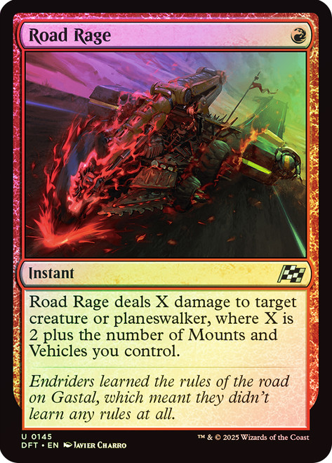 Road Rage\nAetherdrift\nSingle\nMagic The Gathering