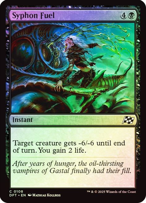 Syphon Fuel\nAetherdrift\nSingle\nMagic The Gathering