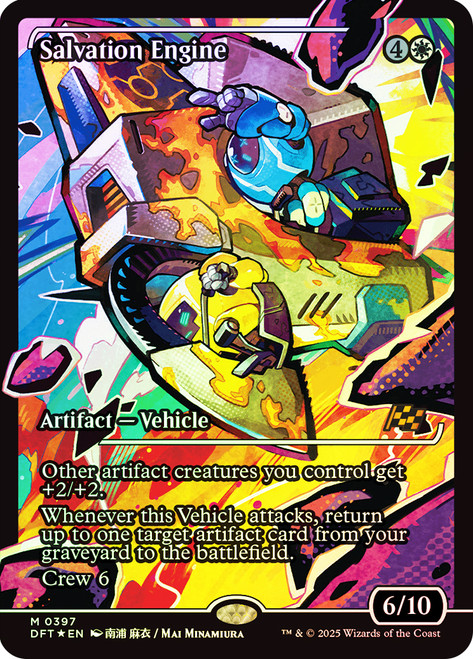 Salvation Engine (Showcase)\nAetherdrift - Variants\nSingle\nMagic The Gathering