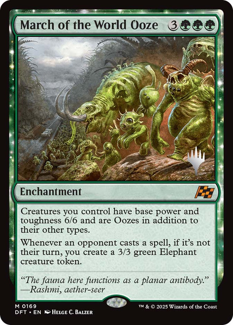 March of the World Ooze (Promo Pack) (Aetherdrift) | Promo | Star