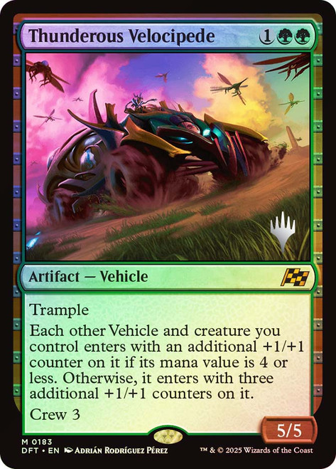 Thunderous Velocipede | Aetherdrift | Star City Games