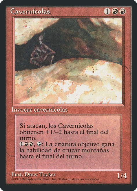 Cave People (BB)
4th Edition - Black Border - Spanish
Single
Magic: The Gathering