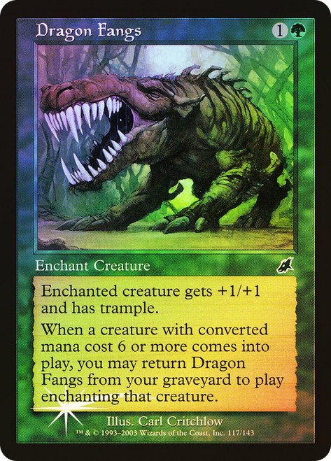 Dragon Fangs\nScourge\nSingle\nMagic The Gathering