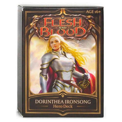 Hero Decks: Welcome to Rathe - Dorinthea
Dorinthea Hero Deck
Sealed
Flesh and Blood