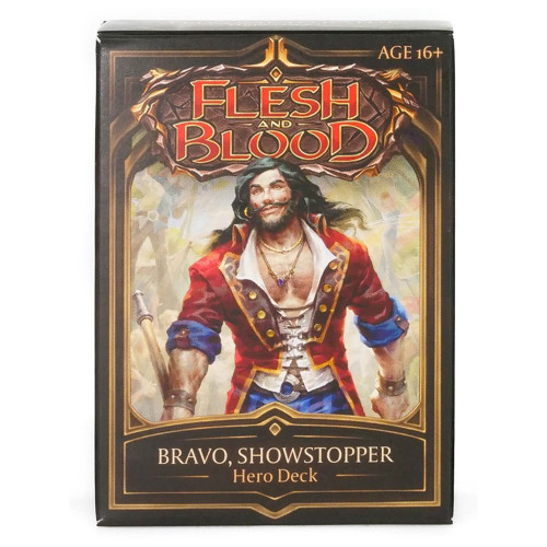 Hero Decks: Welcome to Rathe - Bravo
Bravo Hero Deck
Sealed
Flesh and Blood