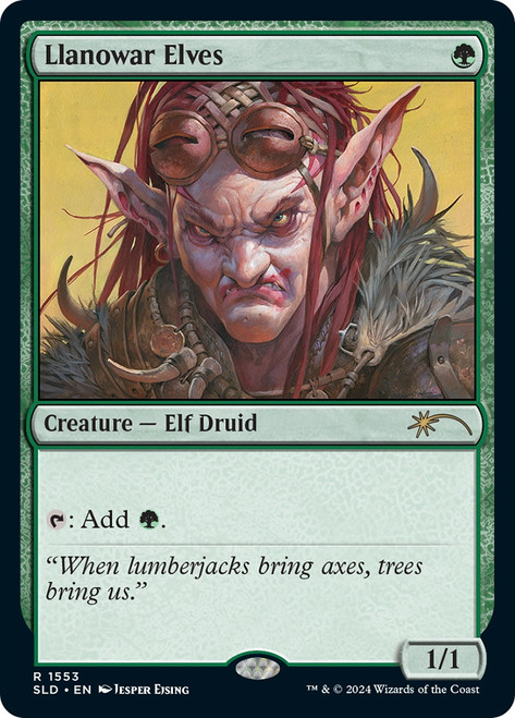 Llanowar Elves | Secret Lair Drop | Star City Games