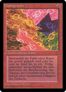 Chaoslace (BB)\n3rd Edition - Black Border - German\nSingle\nMagic The Gathering