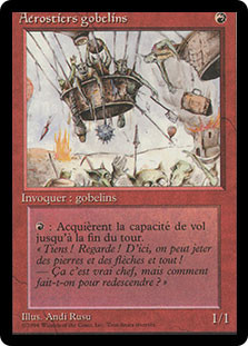 Goblin Balloon Brigade (BB)\n3rd Edition - Black Border - French\nSingle\nMagic The Gathering