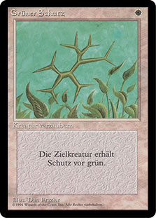 Green Ward (BB)\n3rd Edition - Black Border - German\nSingle\nMagic The Gathering