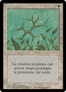 Green Ward (BB)\n3rd Edition - Black Border - Italian\nSingle\nMagic The Gathering