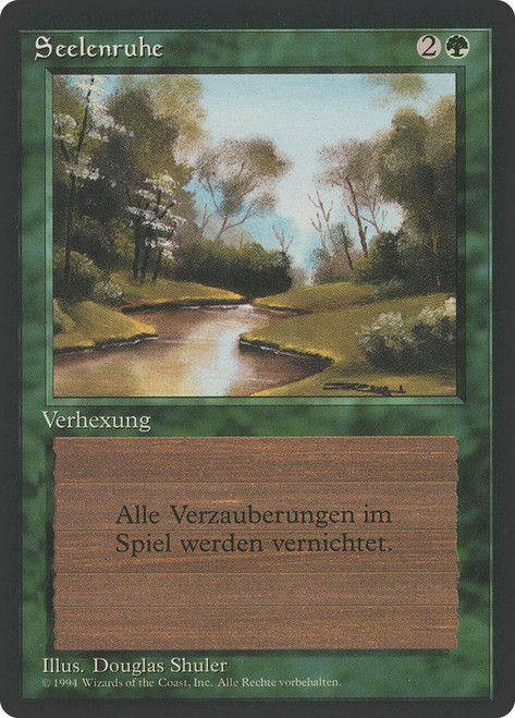 Tranquility (BB)\n3rd Edition - Black Border - German\nSingle\nMagic The Gathering