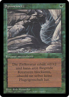 Web (BB)\n3rd Edition - Black Border - German\nSingle\nMagic The Gathering
