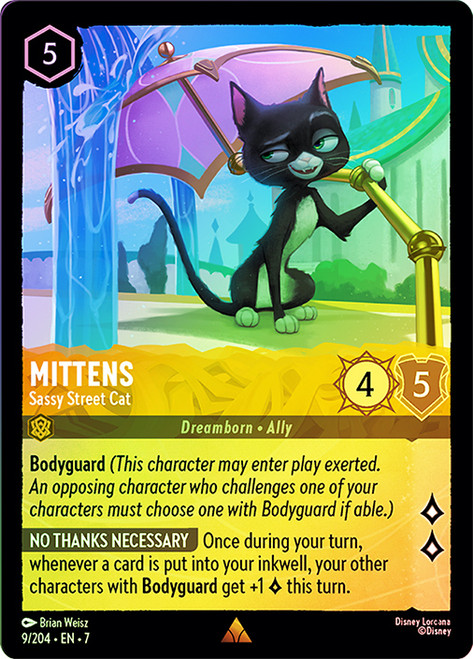 Mittens - Sassy Street Cat
Archazia’s Island
Single
Lorcana