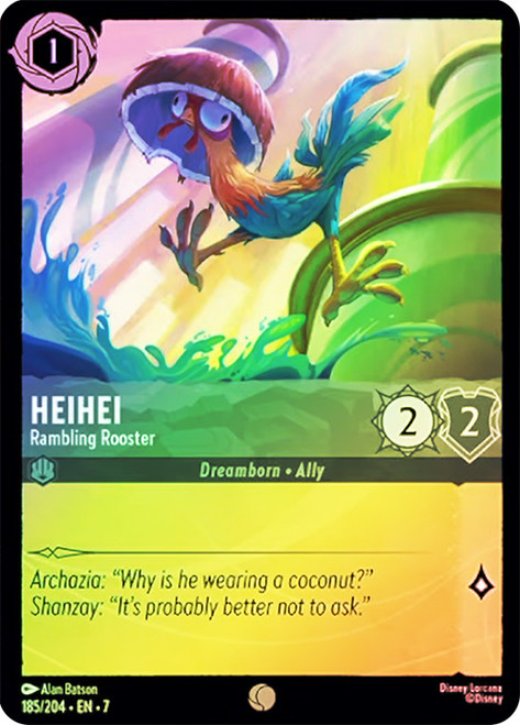 HeiHei - Rambling Rooster
Archazia’s Island
Single
Lorcana