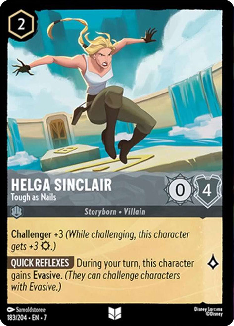 Helga Sinclair - Tough as Nails
Archazia’s Island
Single
Lorcana
