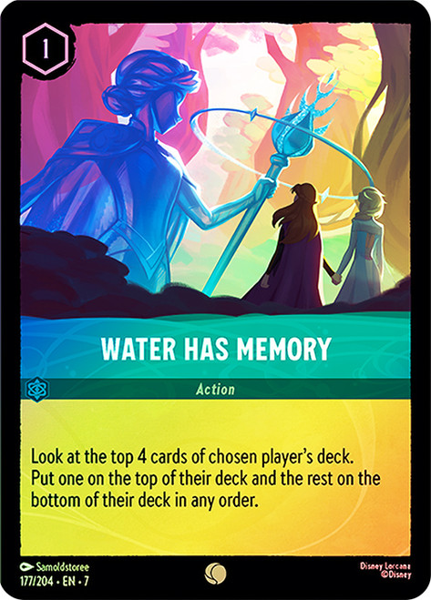 Water Has Memory
Archazia’s Island
Single
Lorcana