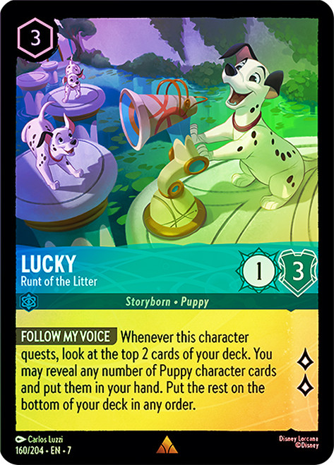Lucky - Runt of the Litter | Archazia's Island | Star City Games