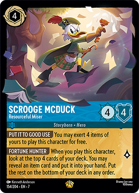 Scrooge McDuck - Resourceful Miser
Archazia’s Island
Single
Lorcana