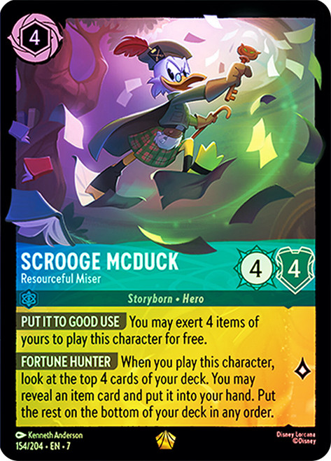Scrooge McDuck - Resourceful Miser
Archazia’s Island
Single
Lorcana
