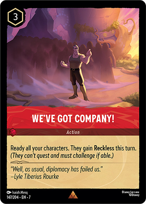 We've Got Company!
Archazia’s Island
Single
Lorcana