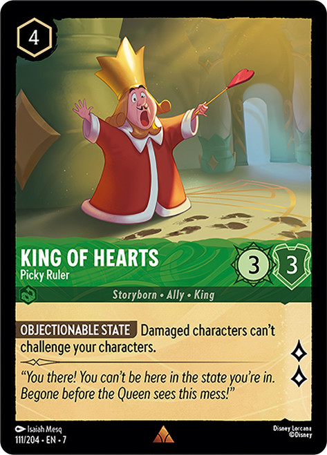 King of Hearts - Picky Ruler
Archazia’s Island
Single
Lorcana