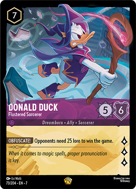 Donald Duck - Flustered Sorcerer
Archazia’s Island
Single
Lorcana