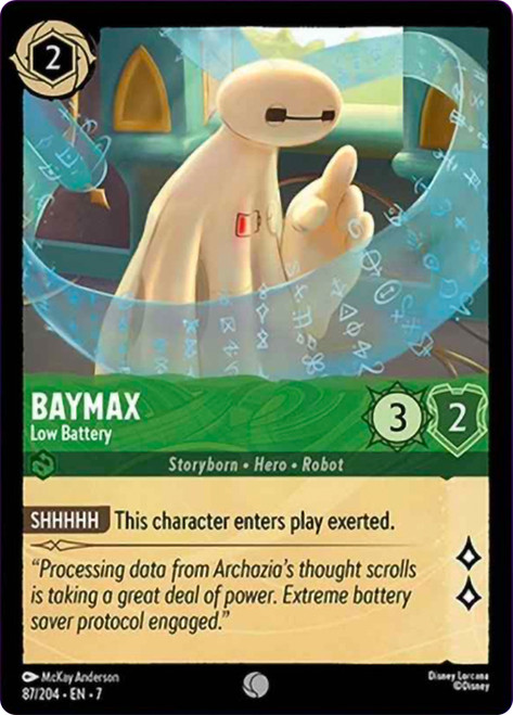 Baymax - Low Battery
Archazia’s Island
Single
Lorcana