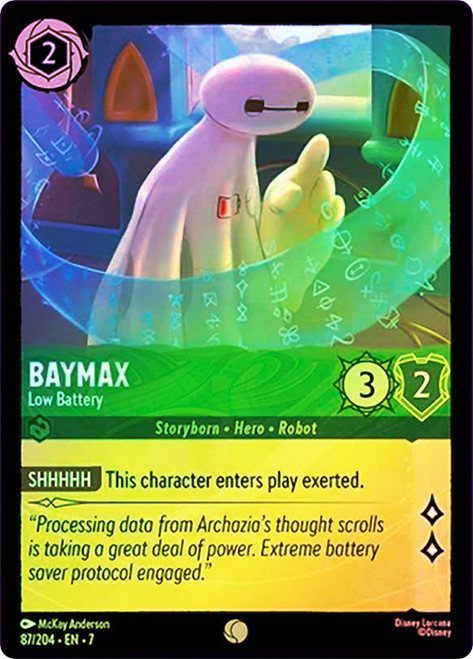 Baymax - Low Battery
Archazia’s Island
Single
Lorcana