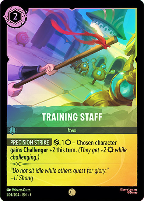 Training Staff
Archazia’s Island
Single
Lorcana