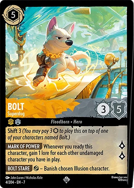 Bolt - Superdog
Archazia’s Island
Single
Lorcana