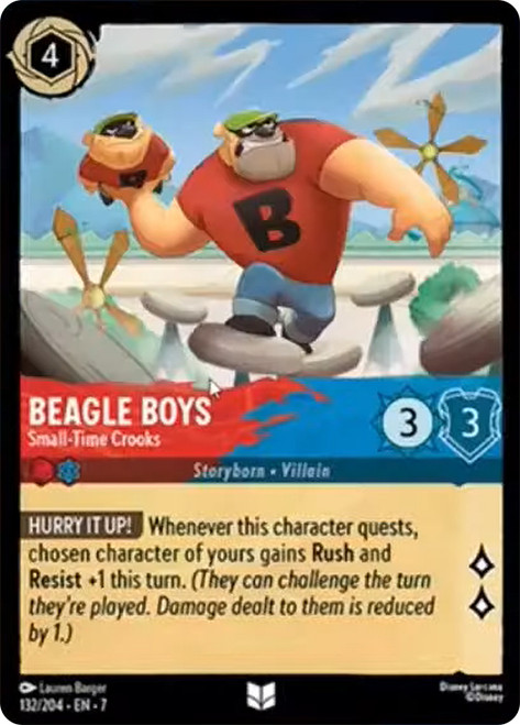 Beagle Boys - Small‐Time Crooks
Archazia’s Island
Single
Lorcana