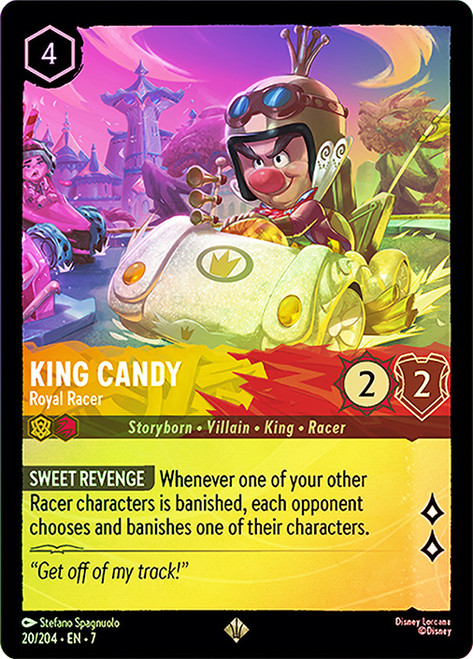 King Candy - Royal Racer
Archazia’s Island
Single
Lorcana
