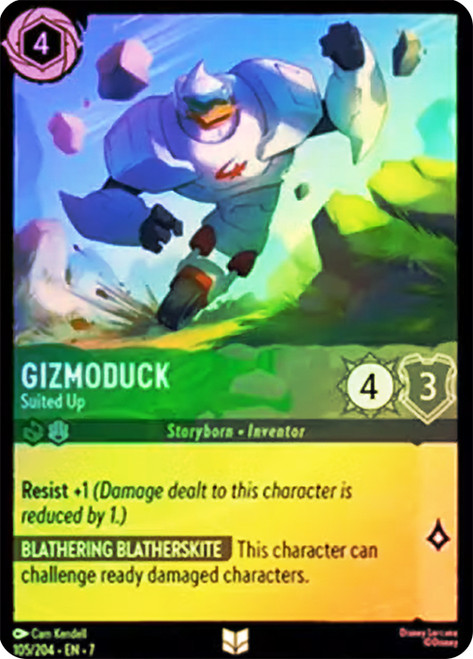 Gizmoduck - Suited Up
Archazia’s Island
Single
Lorcana