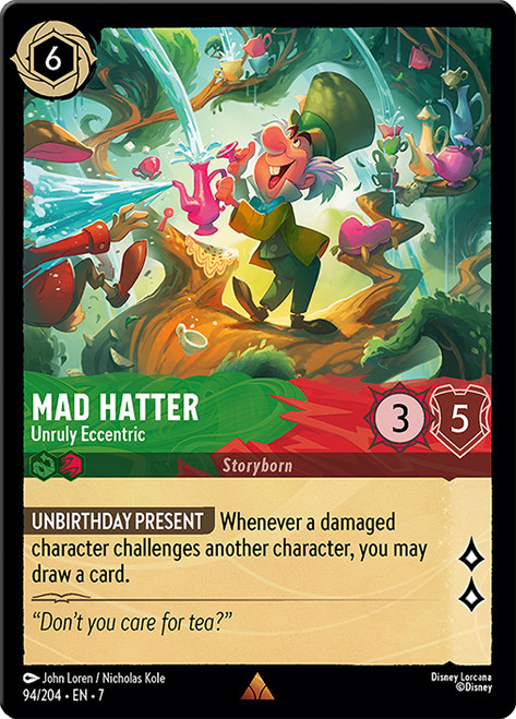 Mad Hatter - Unruly Eccentric
Archazia’s Island
Single
Lorcana