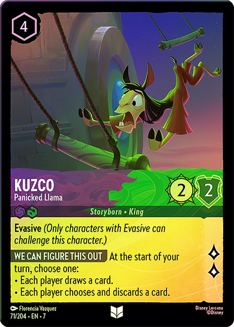 Kuzco - Panicked Llama
Archazia’s Island
Single
Lorcana