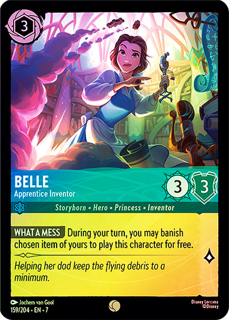 Belle - Apprentice Inventor
Archazia’s Island
Single
Lorcana